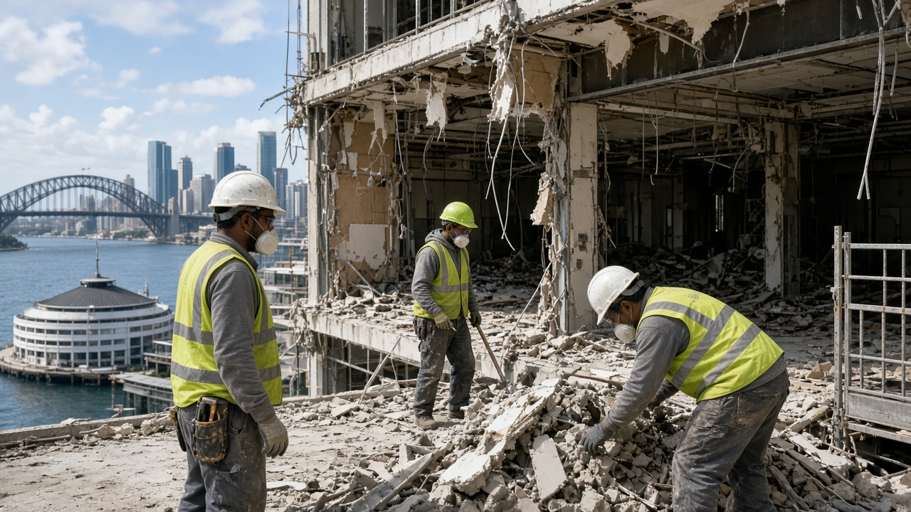 Demolition labour hire Sydney strip-out crew 2026