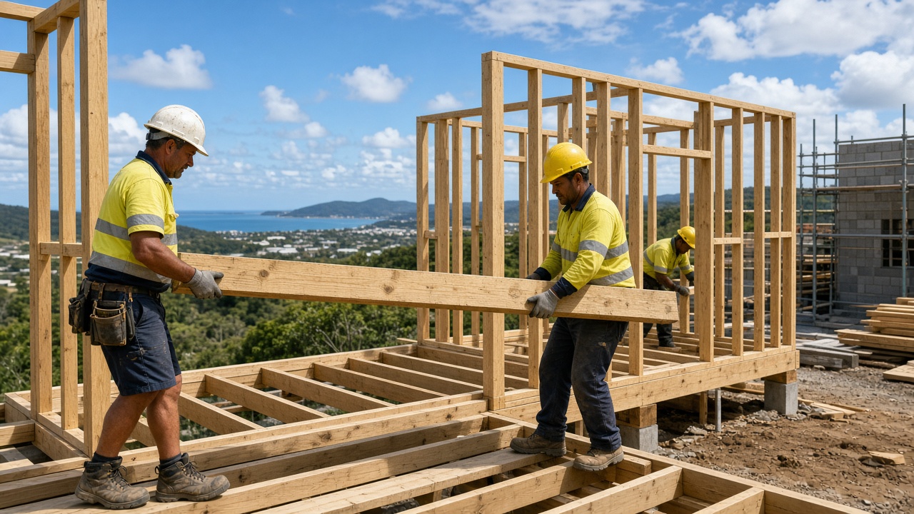 Labour hire Sunshine Coast construction framing crew 2026