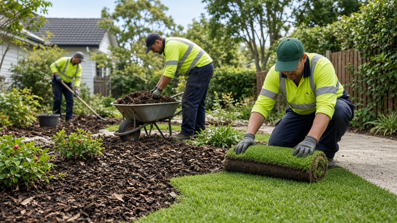 Landscaping labour hire Sydney turf crew 2026