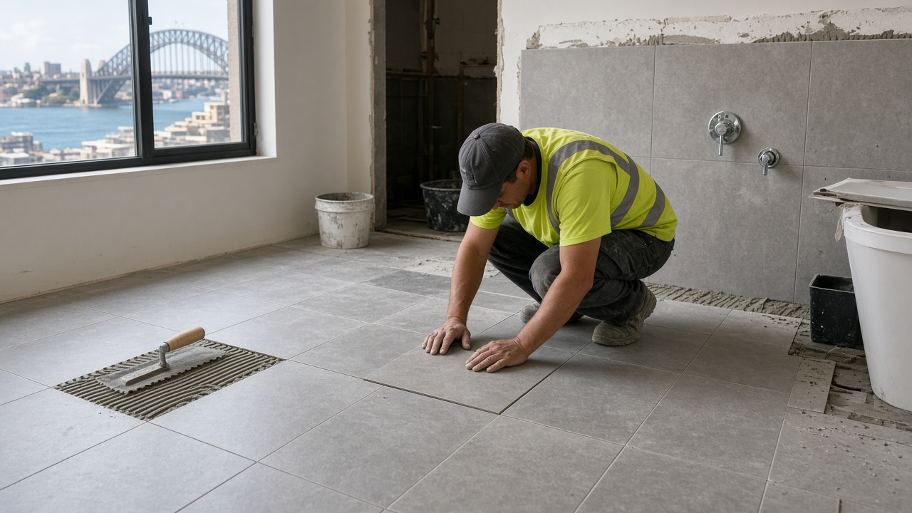 Tiling labour hire Sydney bathroom tiler 2026